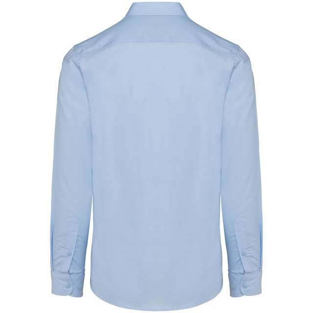 MEN LONG-SLEEVED EASY CARE SHIRT WITHOUT POCKET