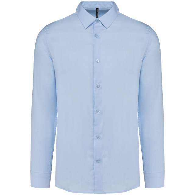 MEN LONG-SLEEVED EASY CARE SHIRT WITHOUT POCKET