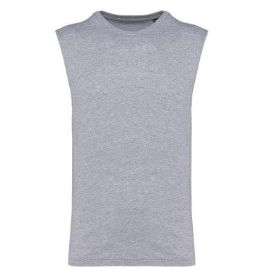 ECO-FRIENDLY MEN SLEEVELESS T-SHIRT