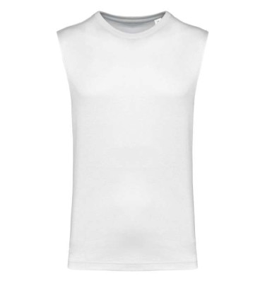 ECO-FRIENDLY MEN SLEEVELESS T-SHIRT