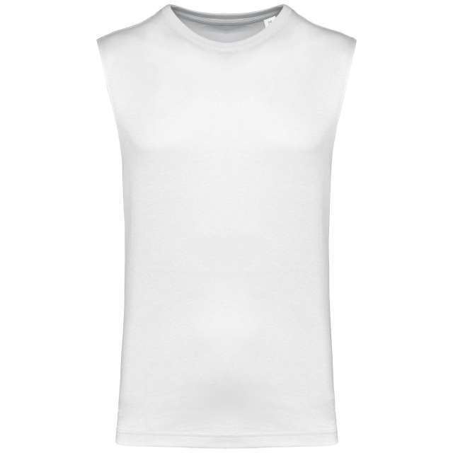 ECO-FRIENDLY MEN SLEEVELESS T-SHIRT