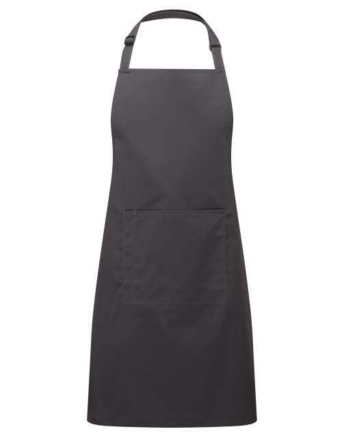 'COLOURS COLLECTION’ BIB APRON WITH POCKET