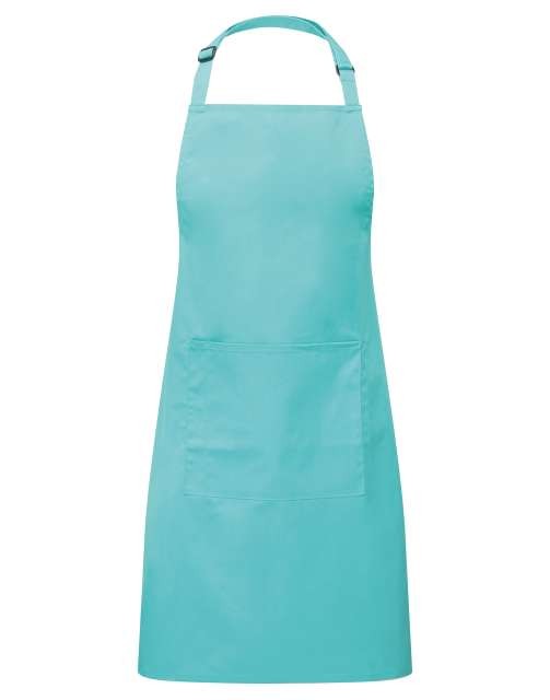 'COLOURS COLLECTION’ BIB APRON WITH POCKET