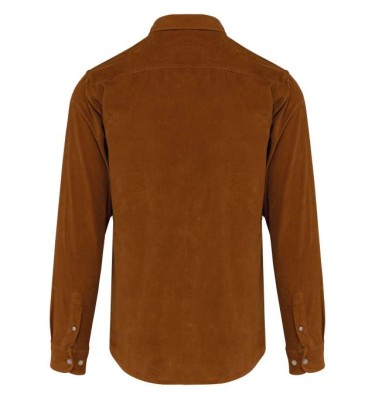 MEN'S LONG-SLEEVED CORDUROY SHIRT