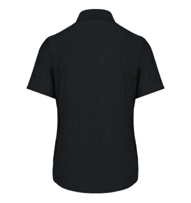 LADIES' SHORT-SLEEVED OXFORD SHIRT