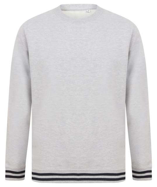 SWEAT WITH STRIPE CUFFS