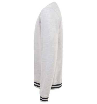 SWEAT WITH STRIPE CUFFS