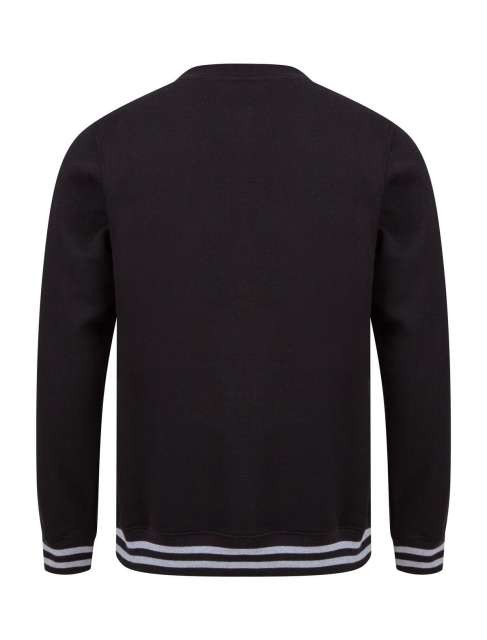 SWEAT WITH STRIPE CUFFS