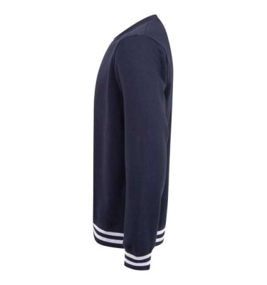 SWEAT WITH STRIPE CUFFS