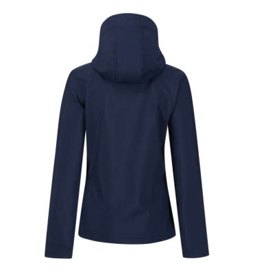 WOMEN'S VENTURER 3 LAYER HOODED PRINTABLE SOFTSHELL JACKET