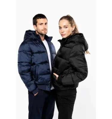 UNISEX RECYCLED RIPSTOP JACKET WITH HOOD