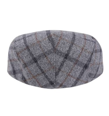 ACRE TWEED-EFFECT FLATCAP