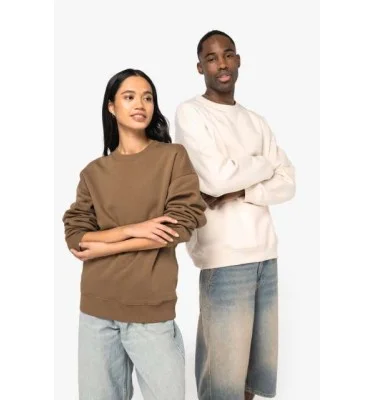 UNISEX ECO-FRIENDLY OVERSIZED CREW NECK SWEATSHIRT