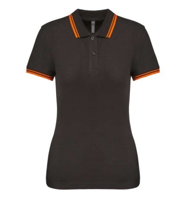Dark grey/orange