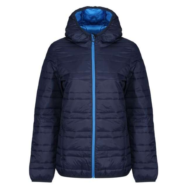 WOMENS HOODED PACKAWAY FIREDOWN JACKET