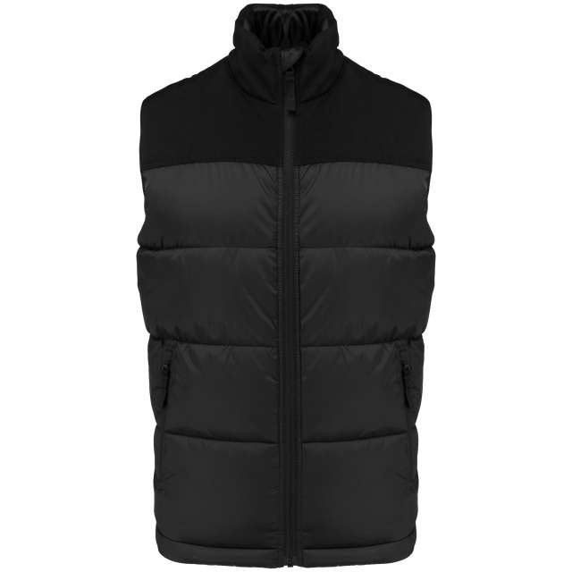UNISEX BI-TONE PADDED BODYWARMER
