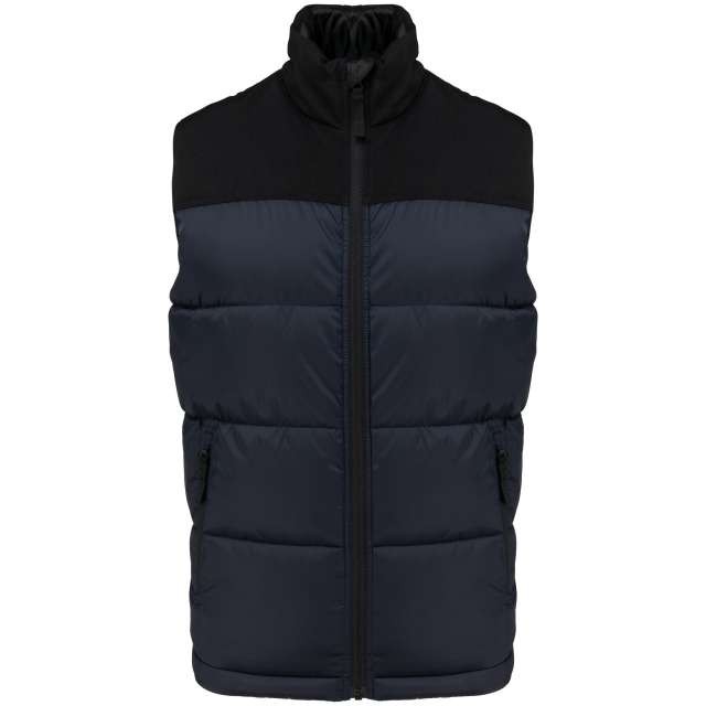 UNISEX BI-TONE PADDED BODYWARMER