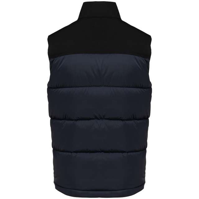 UNISEX BI-TONE PADDED BODYWARMER