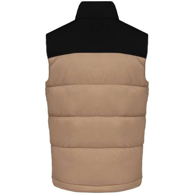UNISEX BI-TONE PADDED BODYWARMER