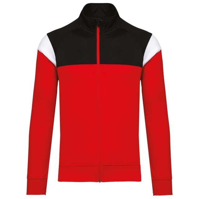 ADULT ZIPPED TRACKSUIT JACKET
