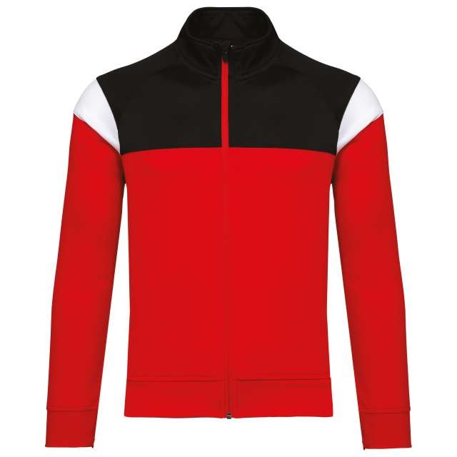 KIDS ZIPPED TRACKSUIT JACKET