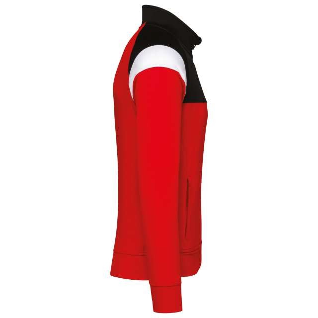 KIDS ZIPPED TRACKSUIT JACKET