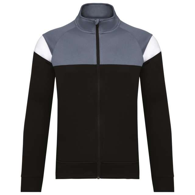 KIDS ZIPPED TRACKSUIT JACKET