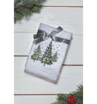 OLIMA CHRISTMAS TOWEL - PINE FOREST