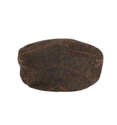 ACRE TWEED-EFFECT FLATCAP