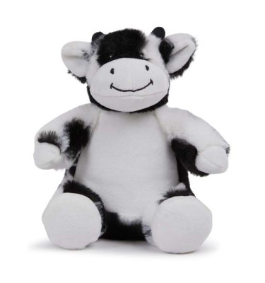 Black and white cow