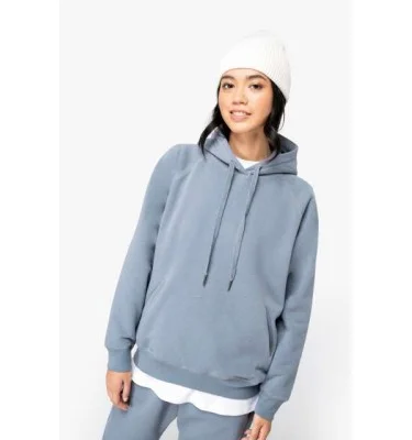 LADIES' ECO-FRIENDLY RAGLAN HOODED SWEATSHIRT