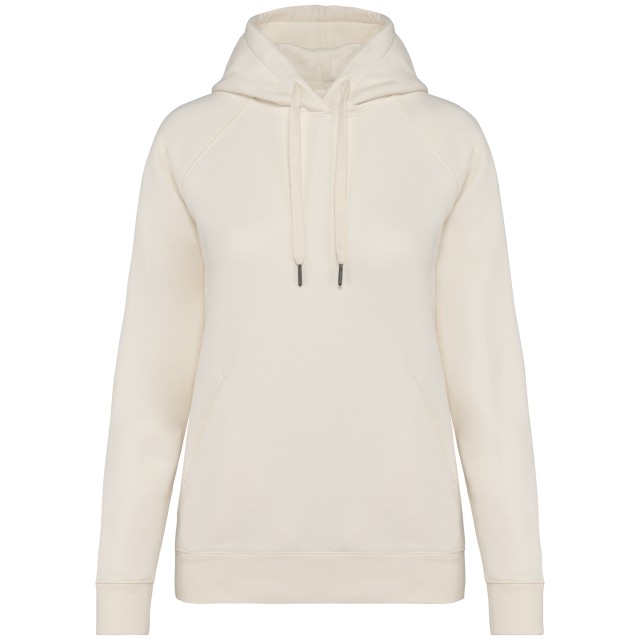 LADIES' ECO-FRIENDLY RAGLAN HOODED SWEATSHIRT