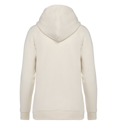 LADIES' ECO-FRIENDLY RAGLAN HOODED SWEATSHIRT