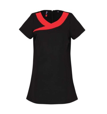 Black/strawberry red