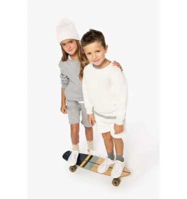 KIDS' ECO-FRIENDLY ROUND NECK SWEATSHIRT