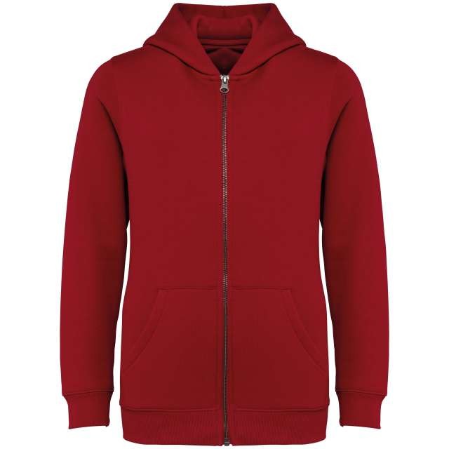 ECO-FRIENDLY KIDS’ FULL ZIP HOODED SWEATSHIRT