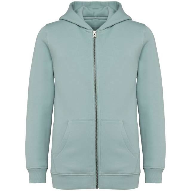 ECO-FRIENDLY KIDS’ FULL ZIP HOODED SWEATSHIRT