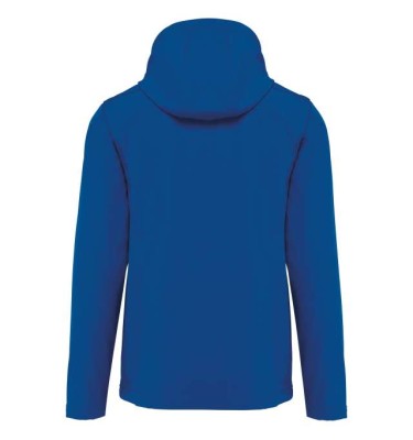 UNISEX 3-LAYER SOFTSHELL HOODED JACKET WITH REMOVABLE SLEEVES
