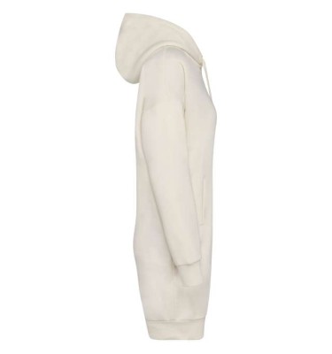 LADIES' ECO-FRIENDLY HOODED SWEATSHIRT DRESS