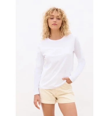 SOL'S MONARCH WOMEN - LONG SLEEVE T-SHIRT WITH ROUND NECK