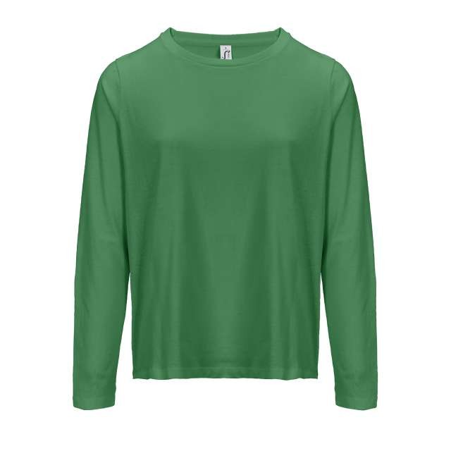 SOL'S MONARCH WOMEN - LONG SLEEVE T-SHIRT WITH ROUND NECK