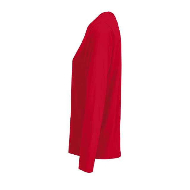 SOL'S MONARCH WOMEN - LONG SLEEVE T-SHIRT WITH ROUND NECK