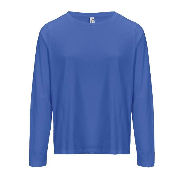 SOL'S MONARCH WOMEN - LONG SLEEVE T-SHIRT WITH ROUND NECK