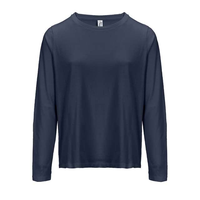 SOL'S MONARCH WOMEN - LONG SLEEVE T-SHIRT WITH ROUND NECK