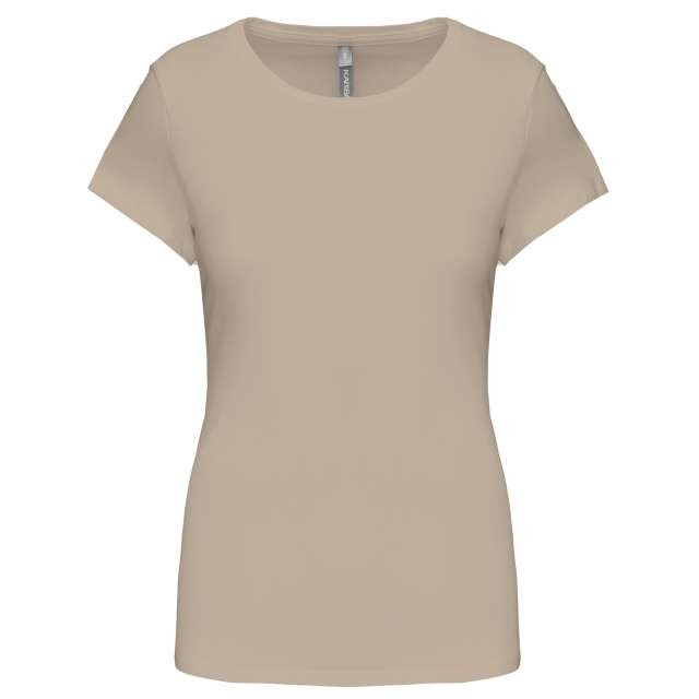 LADIES' SHORT-SLEEVED CREW NECK T-SHIRT