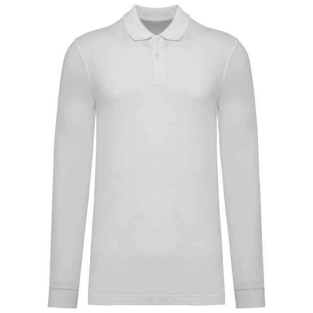 MEN’S ORGANIC 180 PIQUÉ POLO SHIRT LONG SLEEVES