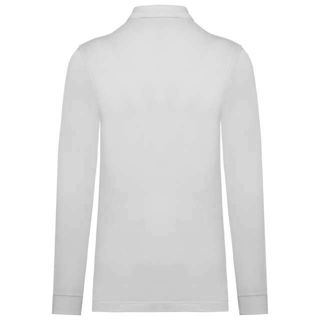 MEN’S ORGANIC 180 PIQUÉ POLO SHIRT LONG SLEEVES