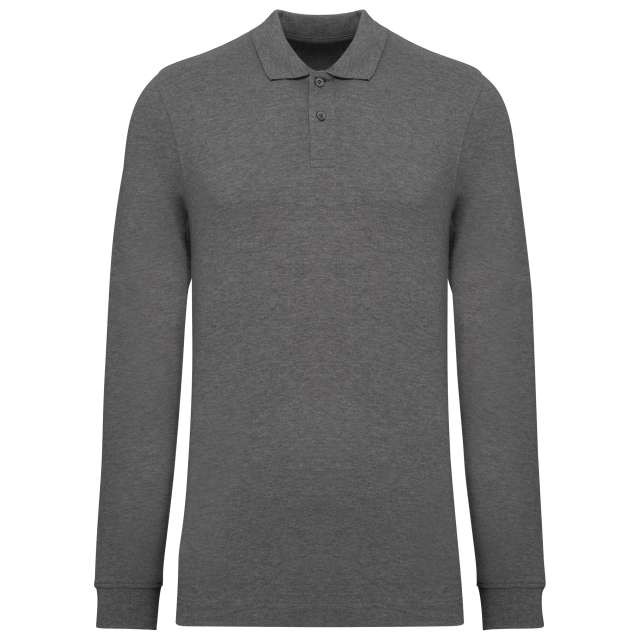 MEN’S ORGANIC 180 PIQUÉ POLO SHIRT LONG SLEEVES