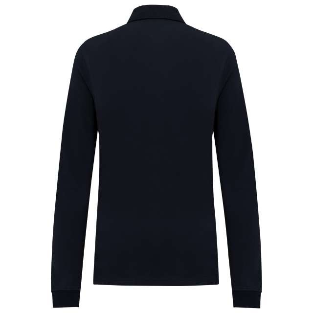 LADIES’ ORGANIC 180 PIQUÉ POLO SHIRT LONG SLEEVES