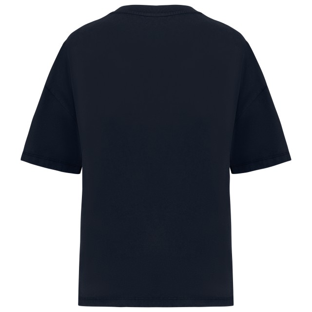 LADIES’ WASHED EFFECT OVERSIZED T-SHIRT